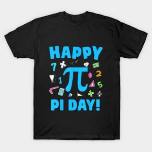 Happy Pi Day Kids Math Teachers Student Professor Pi Day T-Shirt